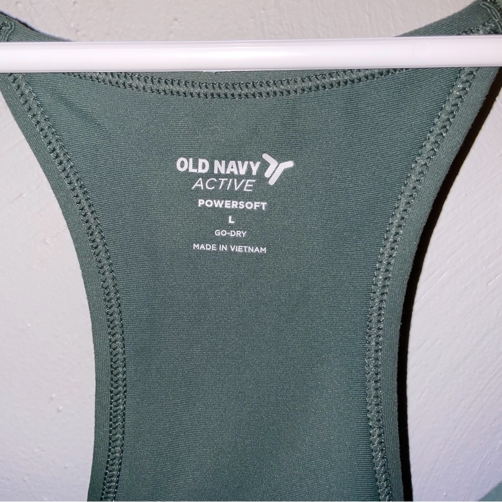 Euc Old Navy Powersoft Performance Racerback Acti… - image 3